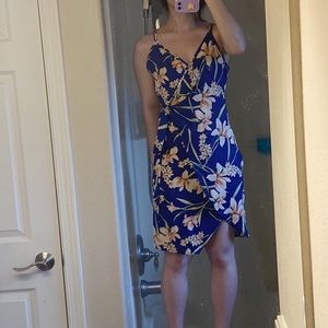 NEW sienna sky summer wedding wrap dress floral XS